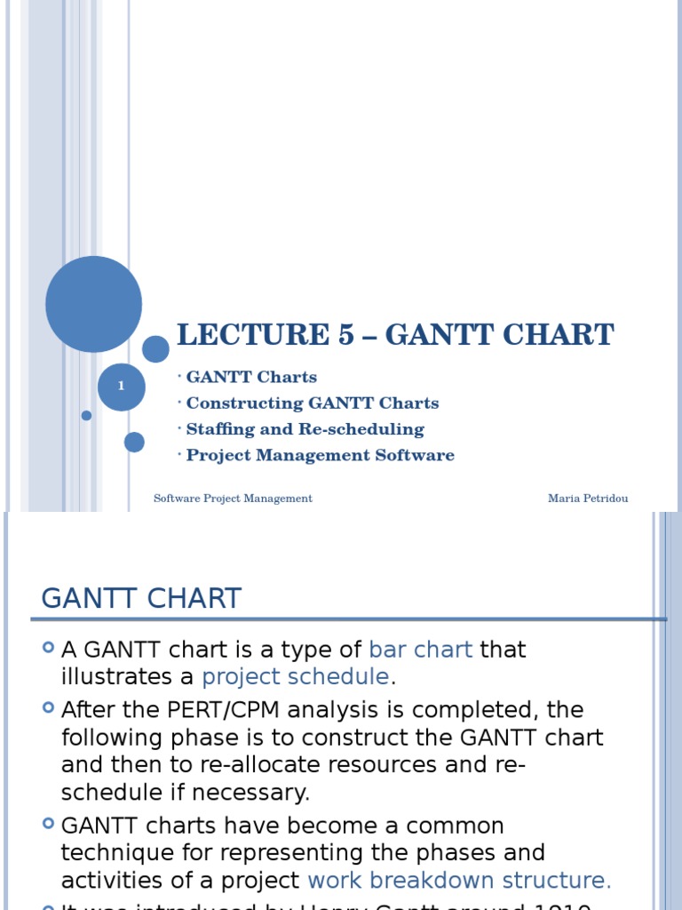 Gantt Chart | PDF | Product Development | Production And Manufacturing