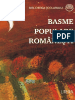 Basme Populare Romanesti (Cartea)