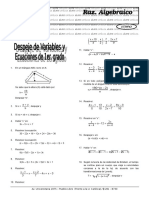 EJERCICIOS DE ALGEBRA 2