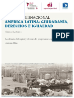 La Ofensiva Del Capital y El Ocaso Del Progresismo en El Mercosur