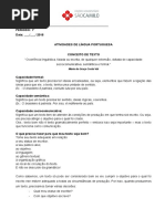 Atividade de Revisão