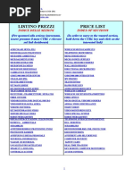 Endoacustica Listino Prices