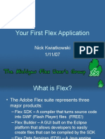 Your First Flex Application