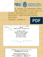 Ejercicios de Matematica