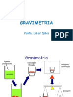 GRAVIMETRIA - PRECIPITAÇÃO