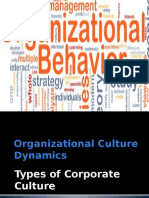 Organizational Culture Dynamics