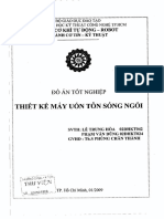 THIẾT KẾ MÁY UỐN TÔN SÓNG NGÓI PDF