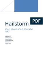 Hailstorm Report