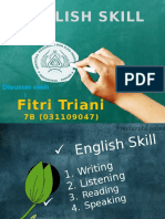 English Skill: Fitri Triani