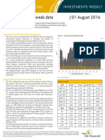 Investments Weekly 2016-08-01