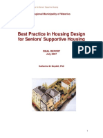 Best Practice Design For Seniors Supportive HSG July2007