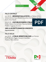 Programma Festa Catania