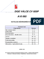 Cambridge Válce CV 920 P - Katalog ND