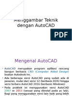 Menggambar Teknik (Auto CAD)