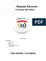 Download Tugas Makalah Ekonomi Indeks Harga Dan Inflasi by Agifa gumelar SN322365228 doc pdf