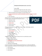 MCQ On Management Information System Ans PDF