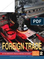 Foreign Trade of The DPRK 2016 - 02
