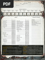 Black Crusade Character Sheet | PDF