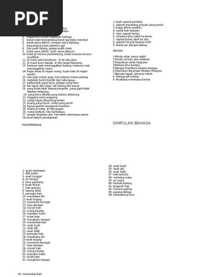Dapatkan Gambar Peribahasa Kssr Docx Terupdate by www.katacinta.co