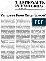 1976-10 "Vampires From Outer Space?": "Secret Cults" "The Vanishing Footprints" by John A. Keel