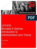 Student Guide - CFP 270 - Brocade 8 GB/s Introduction To Administration and Theory Lab