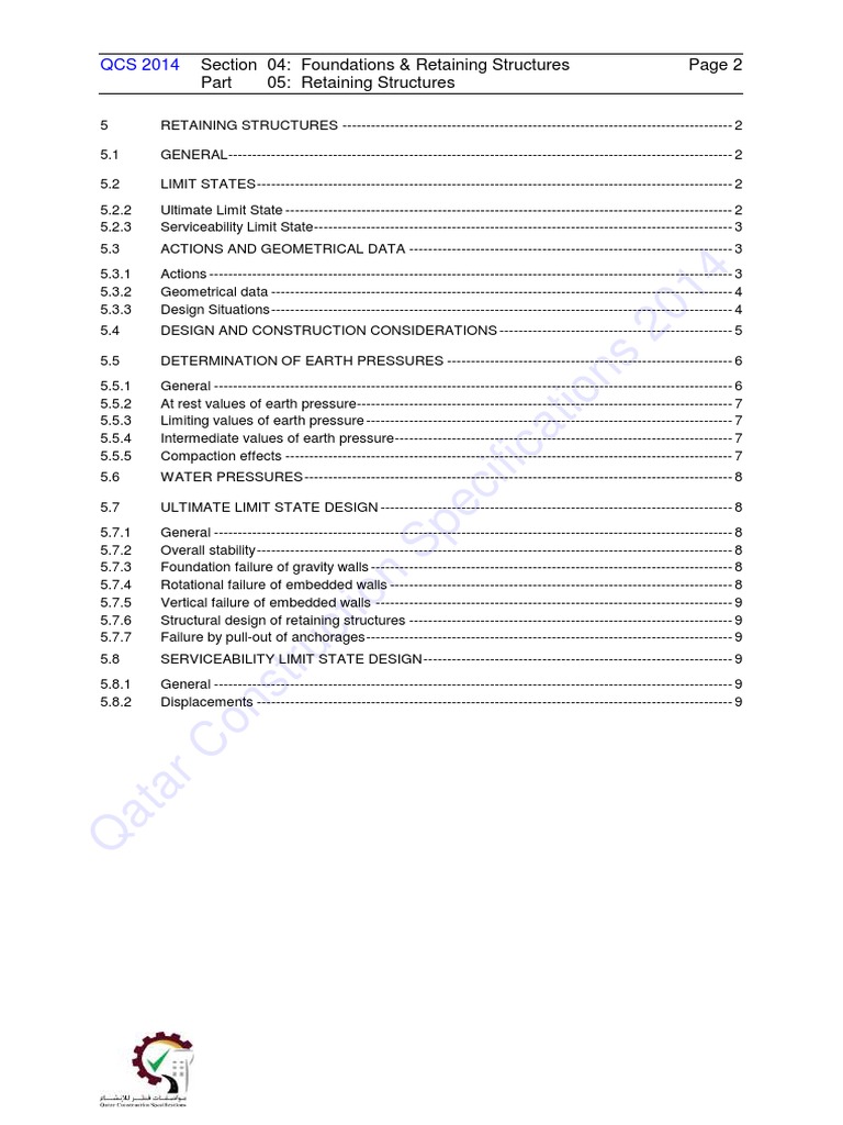 QATAR CONSTRUCTION SPECIFICATIONS QCS 2014 PDF FREE DOWNLOAD visual data 3