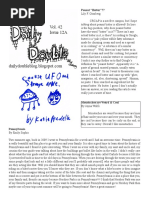 Daily Double, Volume 42, Issue 12A