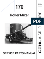 Roller Mixer PartsManual