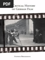 (Studies in German Literature, Linguistics, and Culture (Unnumbered) ) Stephen Brockmann-A Critical History of German Film (Studies in German Literature Linguistics and Culture) - Camden House (2010)