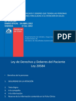 Ley 20.584 PDF