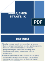 Manajemen Stratejik