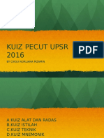 Kuiz Pecut Upsr 2016