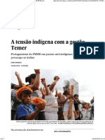 A Tensão Indígena Com a Gestão Temer _ Brasil _ EL PAÍS Brasil