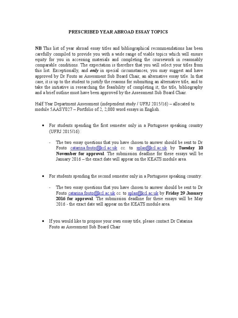 Essay tradução picture