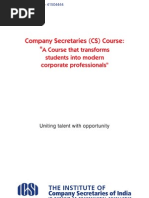 Download The Institute of Company Secretaries of India ICSI Brochure by Jesu Stalin Vino SN32239437 doc pdf