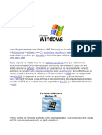 Versiones de Windows