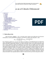 Notaciones de Calculo Diferencial