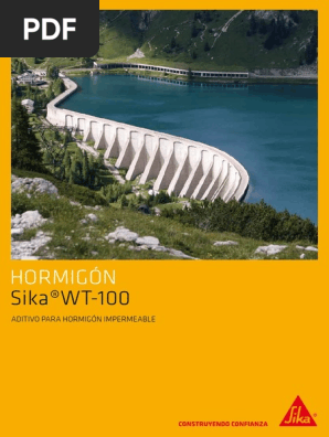 Sika Wt100 Hormigon Cemento