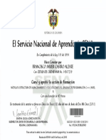 El Servicio Nacional de Aprendizaje SENA: Francisco Javier Castro Alzate