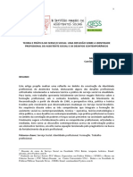 Teoria e Prática No Serviço Social Uma Reflexão Sobre a Identidade Profissional Do Assistente Social e Os Desa