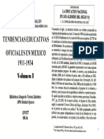 Vol 1 - Tendencias Educativas Oficiales en Mexico 1821-1911 - Capítulo XVII PDF