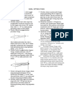 Soal Optika Fisis