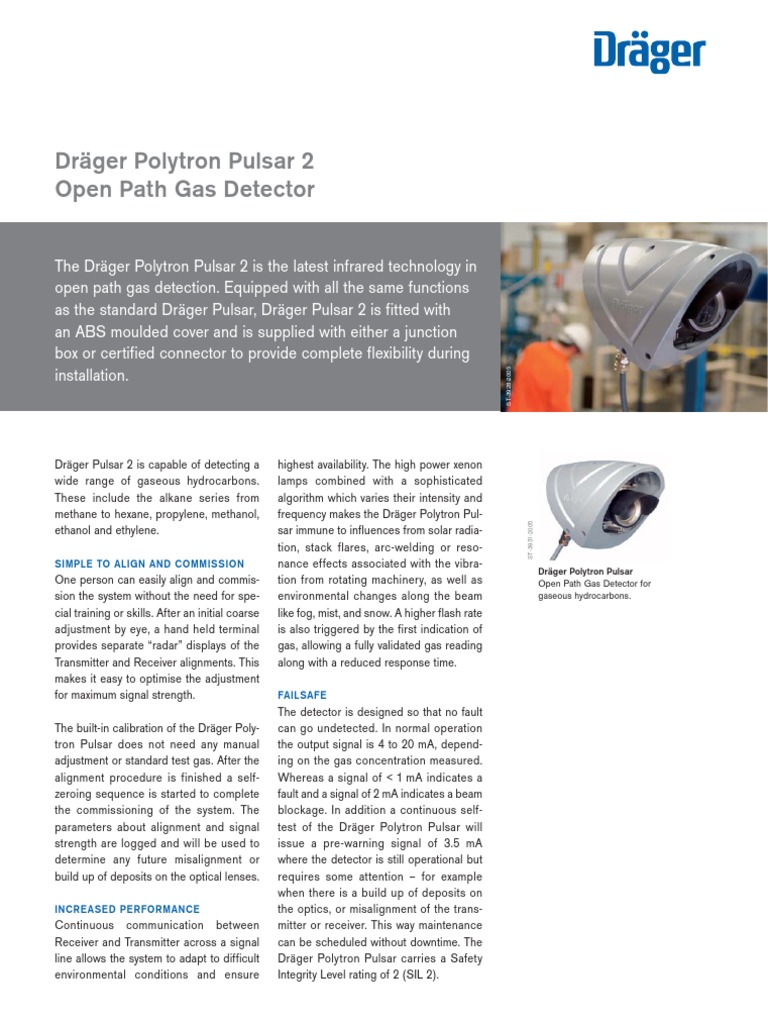 Polytron Pulsar 2 - Open Path Gas Detector - 2 | PDF | Optics ...