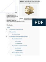 Contenido: Sistemas Estructurales (Construcción)