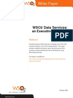 Wso2 Whitepaper Wso2 Data Services an Executive Overview
