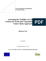 Assessing The Viability of Collection Centres For Fruit and Vegetables in Fiji: A Value Chain Approach