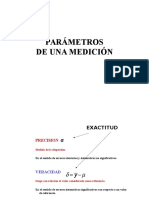 Parámetros de Una Medición