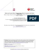 Diabetes - Diabetes and Vascular Disease - Patophysiology and Medical Theraphy