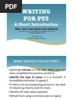 Download Short Tips Writing for PT3 by Adlina SN322427457 doc pdf