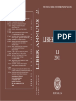 Liber Annuus - Volume 51, 2001 PDF